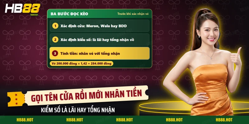 Ba bước đọc kèo Meron Wala HB88 trên sảnh SV128, từ gọi tên cửa đến nhân tiền vé