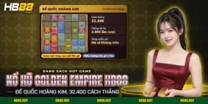 Màn quay nổ hũ Golden Empire HB88 với đền thờ Inca và khung vàng quanh các cuộn