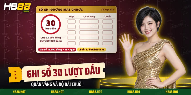 Sổ ghi quân vàng và độ dài chuỗi sau mỗi lượt quay của Mahjong Ways