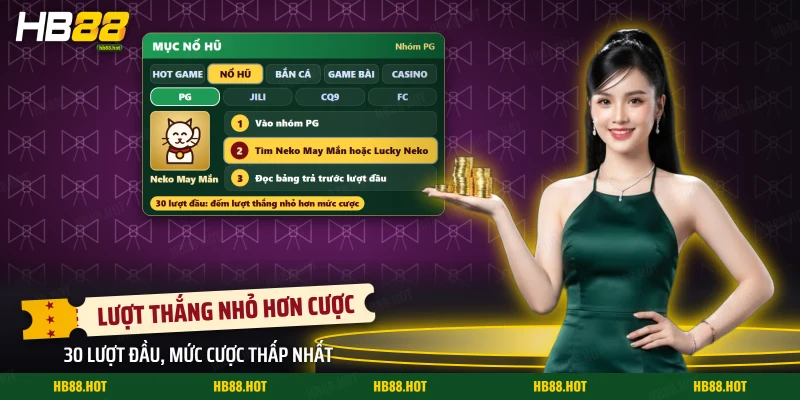 Neko May Mắn trong nhóm PG của mục Nổ Hũ cùng ba bước tìm game và đọc bảng trả