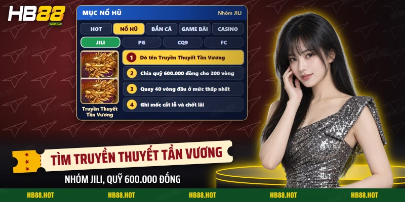 Nhóm JILI trong mục Nổ Hũ nơi có tên Truyền Thuyết Tần Vương cùng bốn bước cho buổi quay